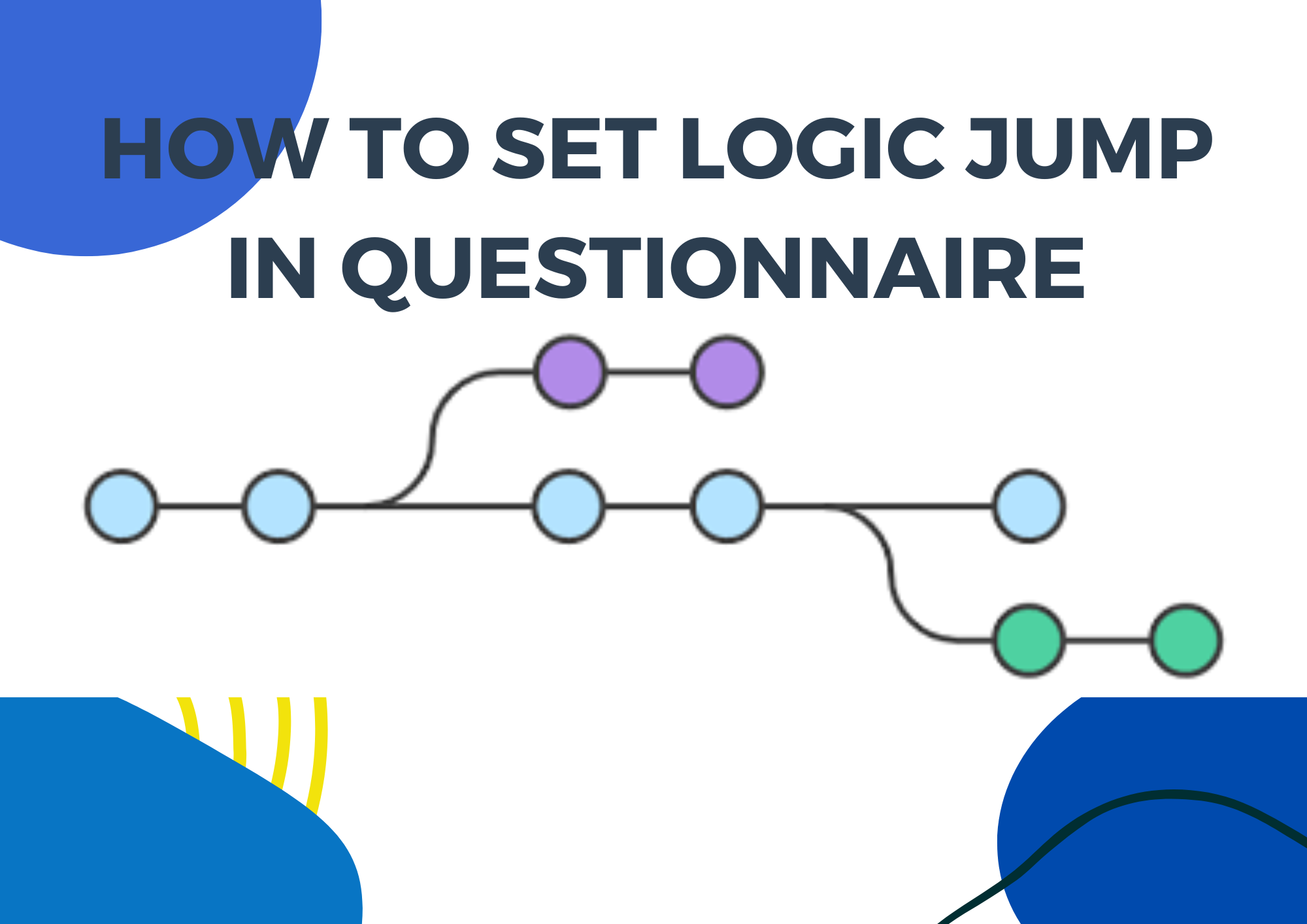 How to setting logic jump for the question